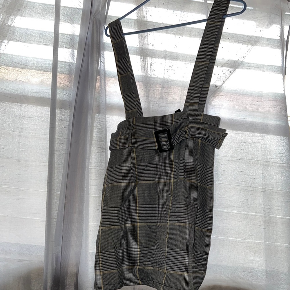 plaid dress